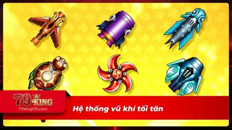 Kho trang thiết bị hiện đại giúp người chơi dễ dàng hạ gục mọi mục tiêu