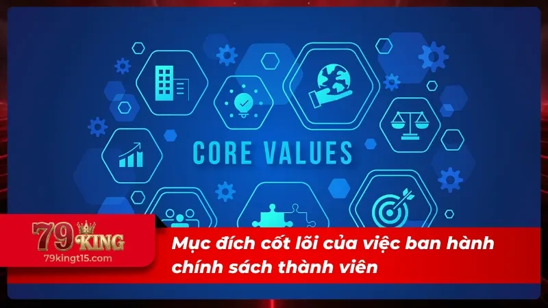 Chính sách thành viên nhằm đảm bảo quyền lợi chung Chính sách thành viên nhằm đảm bảo quyền lợi chung 