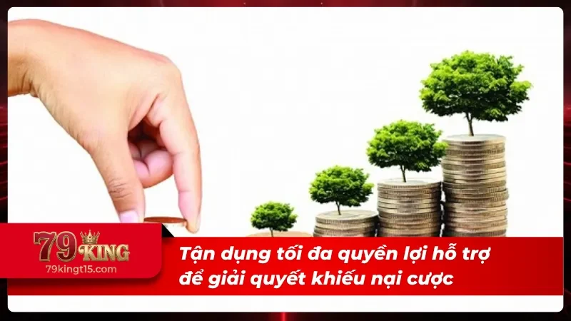 Người dùng liên hệ hỗ trợ để xử lý khiếu nại nhanh chóng 