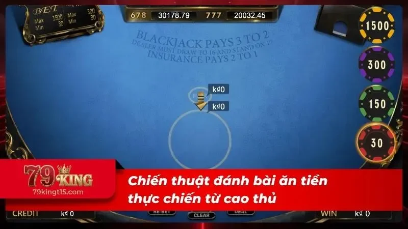 Chiến thuật đánh game bài 79king ăn tiền từ cao thủ