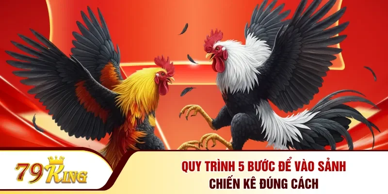 Quy trình 5 bước để vào sảnh chiến kê đúng cách 